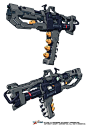 Weapon design from EXTEEL the fast paced 3D sci-fi MMO shooter