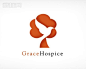 Grace Hospice鸽子标志设计