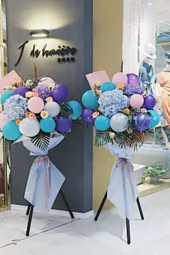 花柱 (489) 花柱 花艺 通道布置 迎宾花艺 