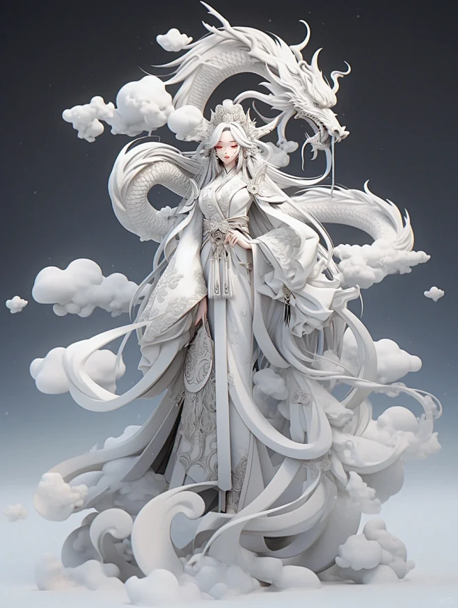 山海经系列|姑射神女