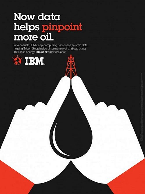 IBM插画广告