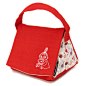 【预订】日本代购正品moomin姆明亚美图案红色小收纳袋收纳包#小孩礼物#