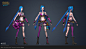 League of Legends: Wild Rift-Jinx - Modeling & Texturing 金克丝