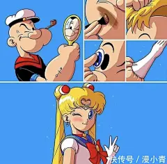 动漫人物大变身，原来不同的角色就这样轻易地转换了