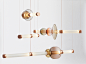 LED blown glass pendant lamp LUNA 3 | Pendant lamp by GABRIEL SCOTT