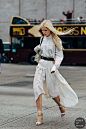 New York SS 2019 Street Style: Kate Davidson Hudson : Kate Davidson Hudson between the fashion shows.