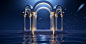 liang9269_an_ornate_blue_gazebo_surrounded_by_water_in_the_styl_0107e1ac-b36b-46ff-9a81-3900b15b3ac7-0000