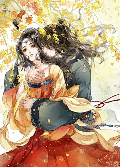 菊喵Art采集到角色-男女