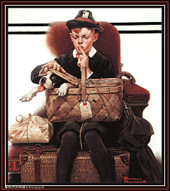 7点GAME采集到Norman Rockwell