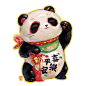 招财猫.熊【熊猫招财】#财源“滚滚”来！# ​​​​