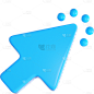 通用3D立体提示箭头元素