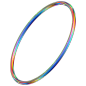 潮流酸性全息金属镭射机能彩虹3D立体几何图形png免抠