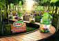 Goody Food Saudi Arabia : 3D image created for a food service company's advertising campaign.