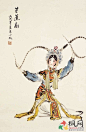 【新派画家穆小玫 ----- 水墨戏剧人物】
  穆小玫，女，汉族。1957年生，北京市人。失聪。北京市美术家协会会员。现为中国残疾人美术家联谊会执行委员。1990年毕业于长春大学国画系，擅长国画人物。曾多次随中残联代表团访问日本、捷克、香港、台湾等国家和地区并举办个人画展。