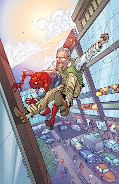[米田/主动设计整理]漫威最大的彩蛋Stan Lee：与电影相比，这批海报的惊喜似乎更有趣