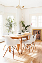 House Tour: A Minimal, Fashion-Inspired Portland Home : Name: Mikola Accuardi and her almost 3 year old son, Valentino Location: Portland, Oregon Size: 1700 square feet Years lived in: 1 1/2 years; owned You may remember Mikola Accuardi and her adorable s