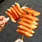 韩国街头小吃 年糕串 