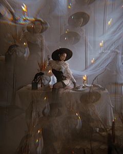 努力的菜狗采集到模特写真时装