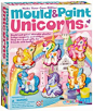 4M Unicorns Mould & Paint Kit