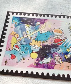 现货薄荷兔手帐韩国thomas lee 猫咪面包屋和花园卡片插画ins装饰-淘宝网