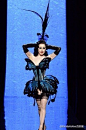 #2014春夏巴黎高级定制时装周# | Dita Von Teese at Jean Paul Gaultier Haute Couture S/S 2014