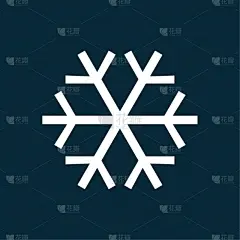 雪花,计算机图标,简单,华丽的,传统,霜,天气,雪,节日,剪影