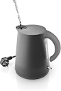 EVA SOLO | Rise Electric Kettle 1.2l | Black : Amazon.co.uk: Home & Kitchen