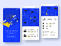 Fuel Up Smarter app linework map navigation gas station fuel car isometric mobile ui ux design application mobile drawing ui design illustration app ux design ui