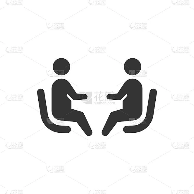Business talking icon素材-花瓣网