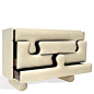 PUZZLE CHEST (LG) - GOATSKIN  Scala Luxury: 