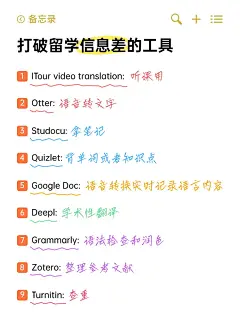 攻略指南备忘录手写标记小红书封面
