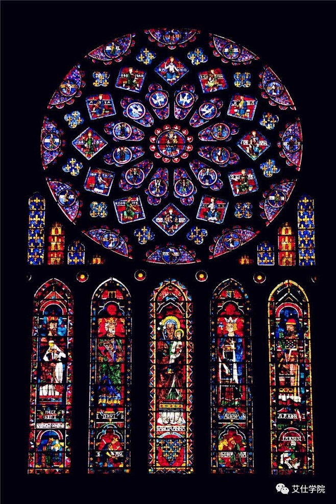 哥特建筑之精髓玫瑰窗therosewindow║墙纸知识玫瑰窗therosewindow