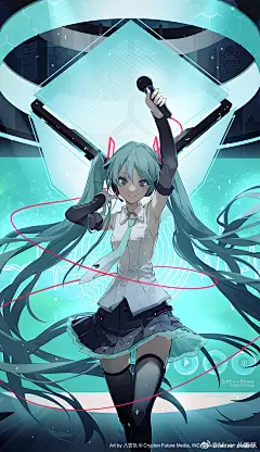 MIKU (2)图片_ACG人物形象图片素材-花瓣网