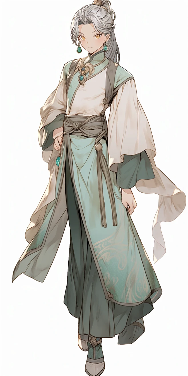 AI武侠游戏角色设定素材 国风人物服装插画设计参考 影视概念设计-淘宝网-花瓣网