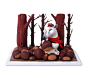 Animal calendar / plasticine