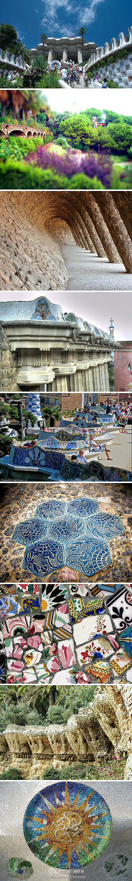 Parc Guell 桂尔公园，建于19...