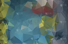 抽象彩色三角形背景