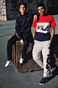 FILA new heritage collection SS2017 campaign
