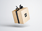 Gift Box Mockup : Gift box mockup provided in photoshop psd format and can be easily edited with smart layers.