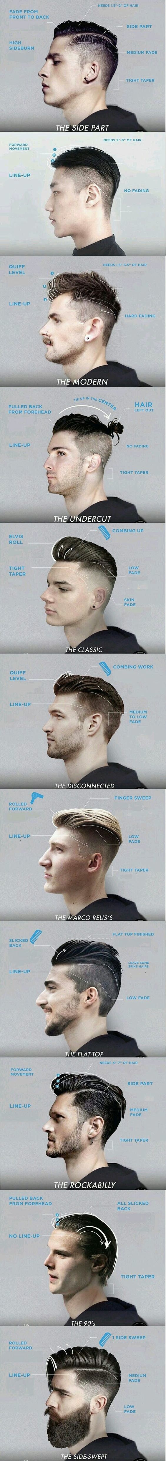 white/asian men hair...