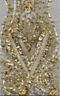 #Embroidery Embellishments Couture, Flowers, Crafts, Design, Herbs, Beads, Embroidery, Bugle Beads, Handwork