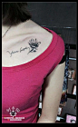 海棠花纹身，#广西北海纹身##刺青猫纹身##纹身#