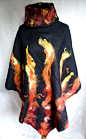 Felt united 2012  Poncho flames