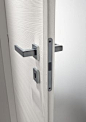 love this door finish...faux bois-like