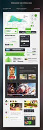 Impressionist User Interface Pack on the Behance Network