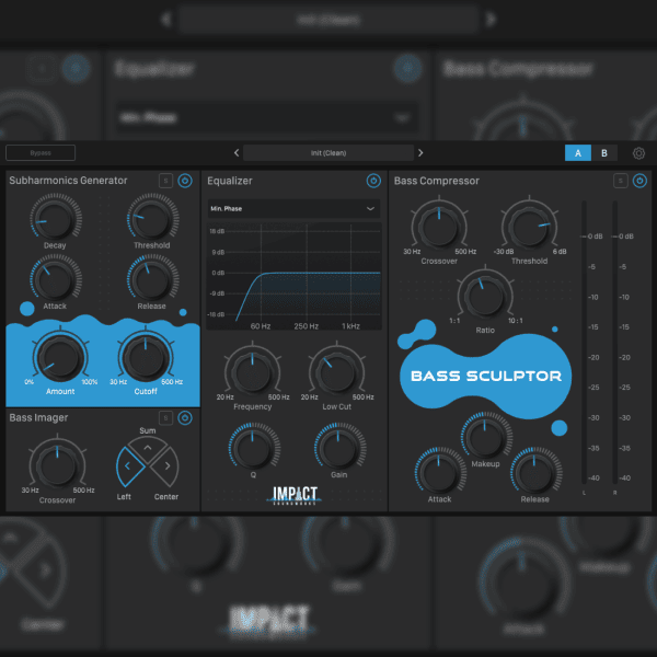 Impact Soundworks Bass Sculptor 1.0.3 破解版 – 多效果插件