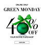 12.12 bcbg "Monday just got better. | 40% off Everything | Shop Now" subject line