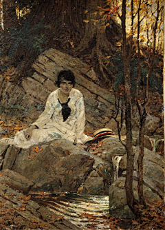 LENGYUNI采集到oil painting