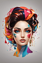 The logo of a cosmetics store with emotion and ...