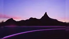 Mac高清壁纸下载-夜晚高速公路科幻Mac高清动态壁纸- macw下载站